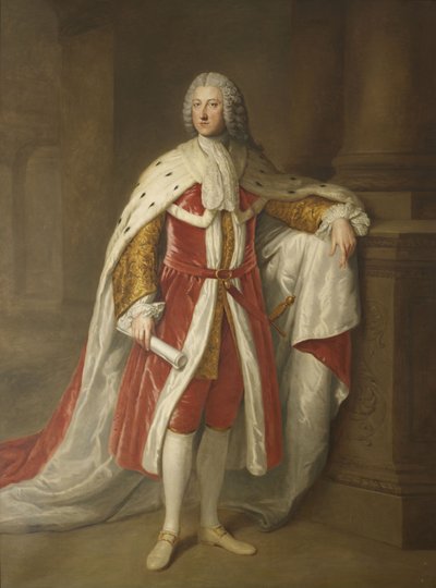 Portrait de William Pitt, 1er comte de Chatham (1708-1778) - William Hoare